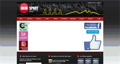 Desktop Screenshot of idemsport.com